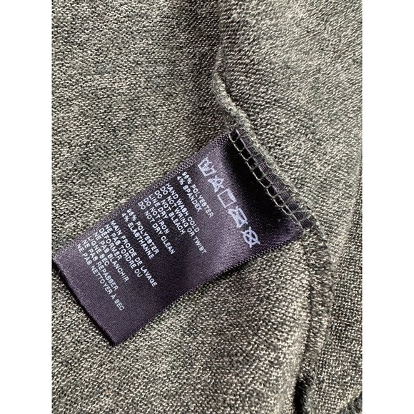 BDG Urban Outfitters Hooded Open Cardigan Duster sz Small Green - Picture 3 of 5